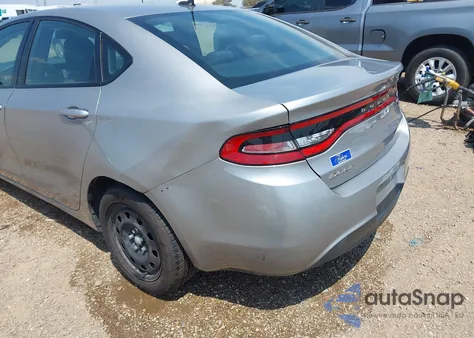 2015 Dodge Dart Se from USA, damaged, VIN 1C3CDFAA9FD300685
